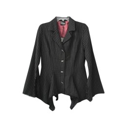 SKLS032 Personal customized striped casual blazer jacket Supply unique burr irregular under dam blazer, waist waist, blazer center peplum blazer   petite blazer   fitted blazer   informal blazer  women's pinstripe business suits SKLS032 Personal customized striped casual blazer jacket Supply unique burr irregular under dam blazer, waist waist, blazer center peplum blazer   petite blazer   fitted blazer   informal blazer  women's pinstripe business suits